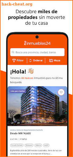 Inmuebles24, tu próxima casa screenshot