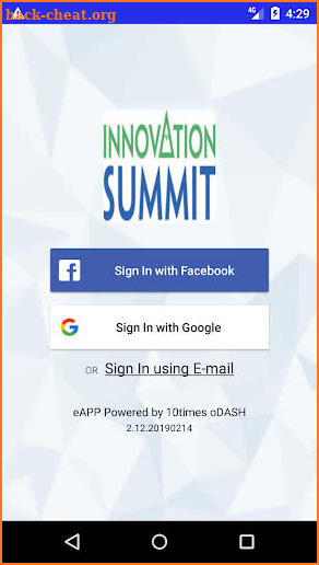 Innovation Summit screenshot