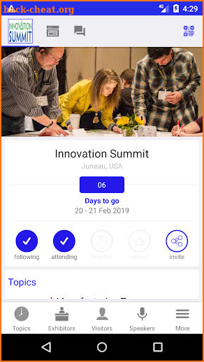 Innovation Summit screenshot
