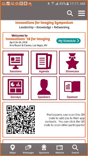Innovations for Imaging 2018 screenshot
