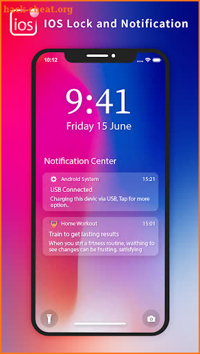 iNotify - iOS Lock Screen and Notification screenshot