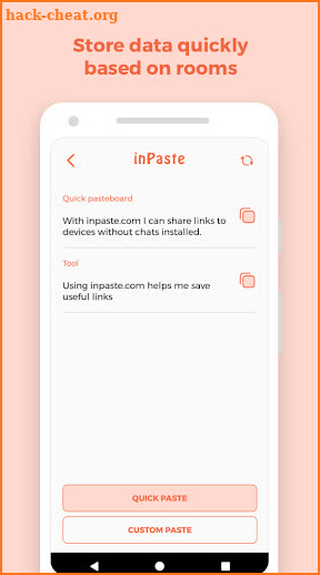 inPaste - Shared pasteboard screenshot