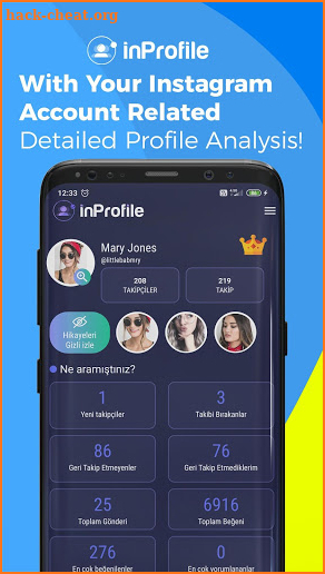 inProfile- Who Viewed My Profile Instagram Reports screenshot
