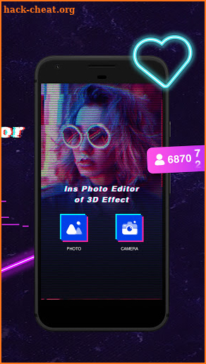 Ins Photo Editor of 3D Effect screenshot