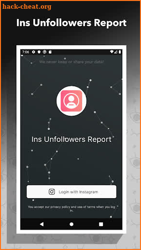 Ins Unfollowers Report screenshot