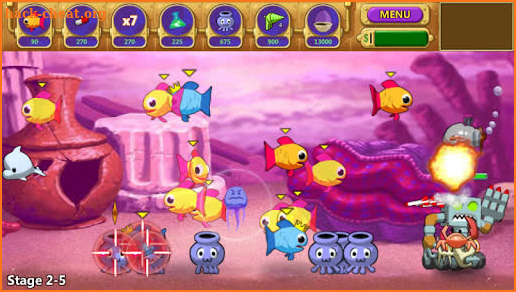 Insane Aquarium - Feed Fish! Fight Alien! screenshot