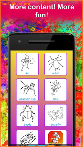 Insect 🐜 Coloring Book screenshot