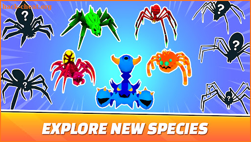 Insect Evolution Spider Run screenshot