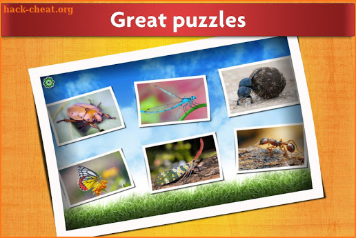 Insect Jigsaw Puzzles Game - For Kids & Adults 🐞 screenshot