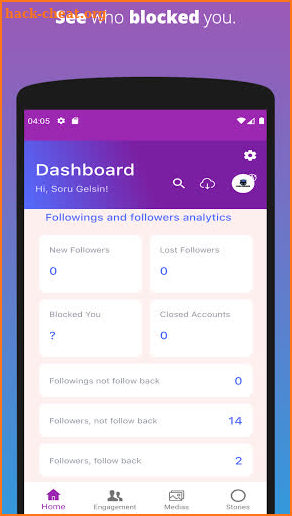 Insta Analystics - Free Instagram Profile Analyzer screenshot