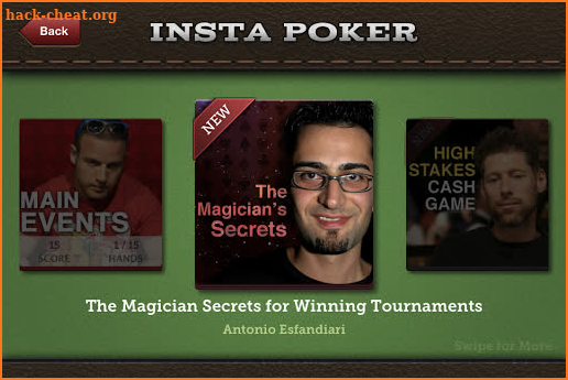 Insta Poker Coach Texas Holdem screenshot