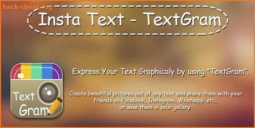 Insta Text - TextGram screenshot