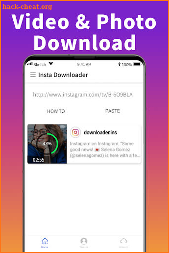 Insta Video downloader for Instagram, Story Saver screenshot