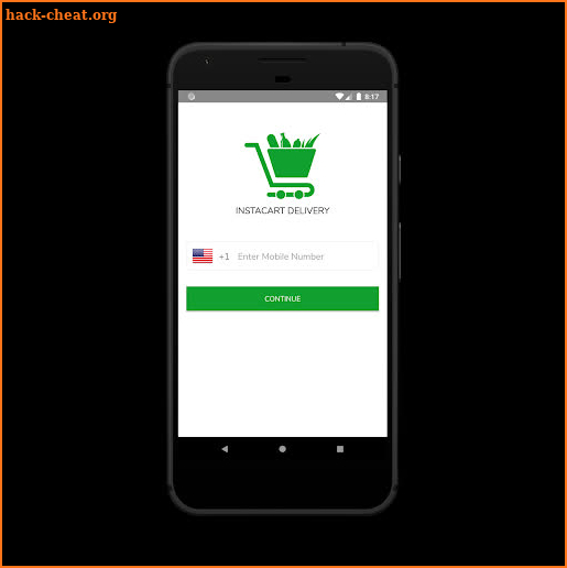 INSTACART DELIVERY - A GROCERY DELIVERY APP screenshot