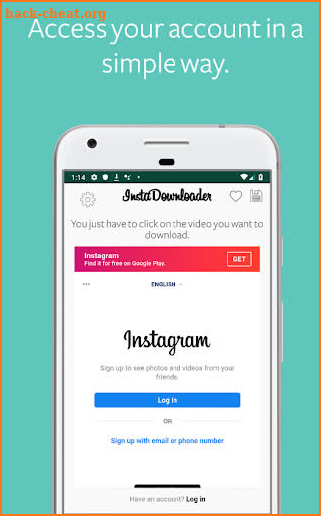 InstaDownloader | Download Instagram videos screenshot