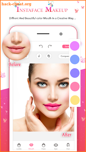 InstaFace Makeup - Beauty Camera Makeup screenshot