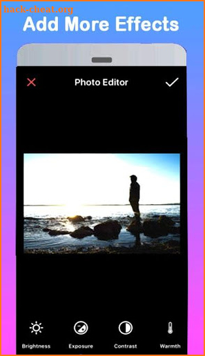 Instafit Photo Editor screenshot