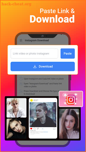 Instagram Video Downloader App screenshot