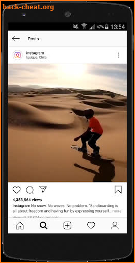 Instagram Video Downloader Saver screenshot