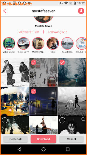 InsTake for Instagram - Video & Photo Downloader screenshot
