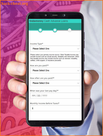 Instamoney Payday Advance Loan App screenshot
