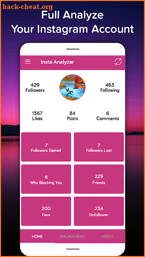 Instant Analyzer - Get Followers for Instagram screenshot