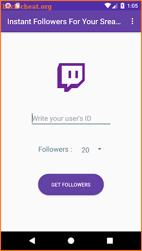 Instant Followers For Your Streamings screenshot