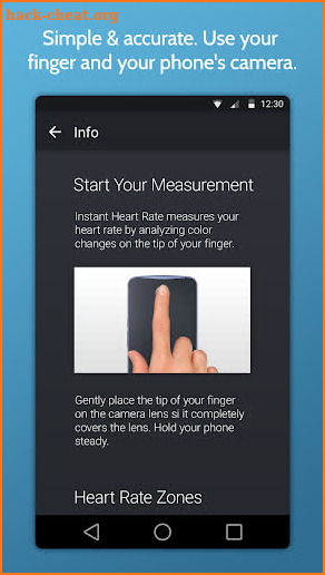 Instant Heart Rate+ : Heart Rate & Pulse Monitor screenshot