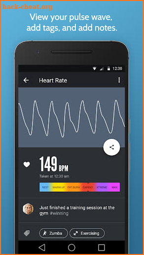 Instant Heart Rate: HR Monitor & Pulse Checker screenshot