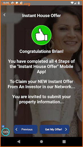 Instant House Offer screenshot