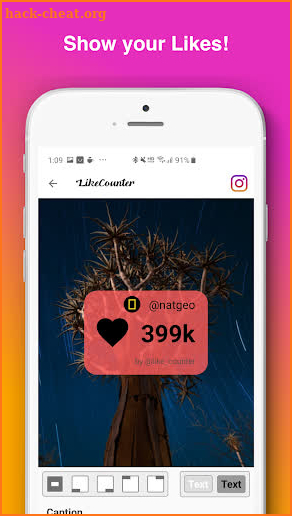 Instant Like for Instagram - share your Likes! screenshot