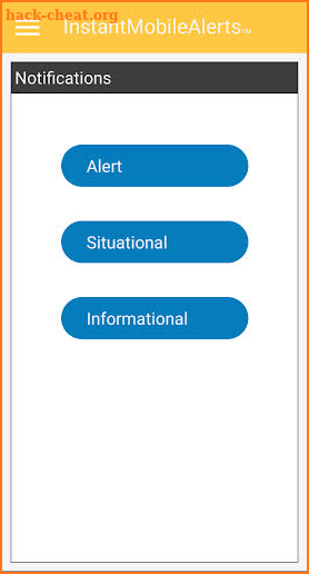 Instant Mobile Alert screenshot