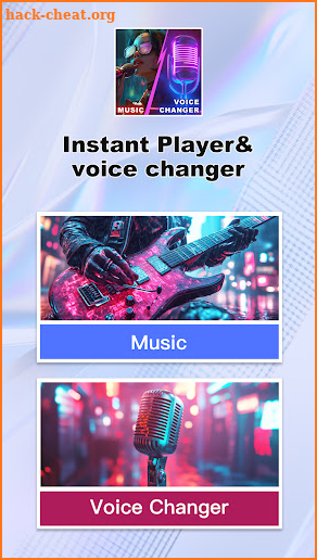 Instant Player&voice changer screenshot