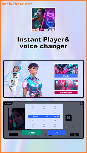 Instant Player&voice changer screenshot
