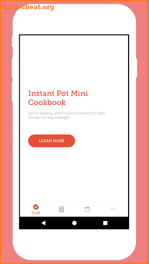 Instant Pot Mini Cookbook screenshot