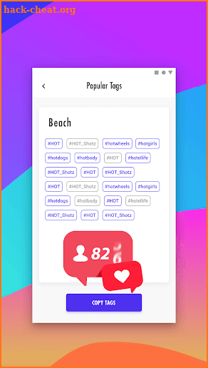 InstantBoost  - Boom Likes Tags and F0llowers screenshot