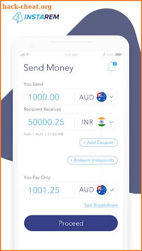 InstaReM – Send Money Overseas screenshot