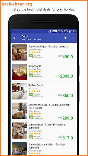 InstaTravel Flights & Hotels Booking screenshot