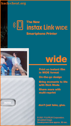 instax Link WIDE screenshot