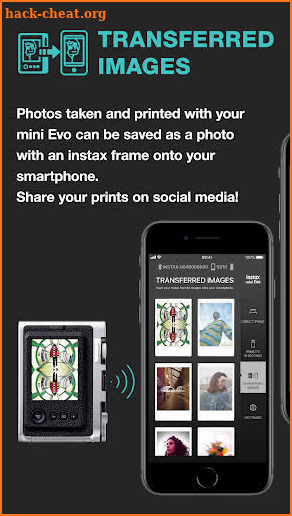 instax mini Evo screenshot