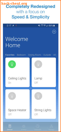 Insteon Mobile App for Hub 2 screenshot