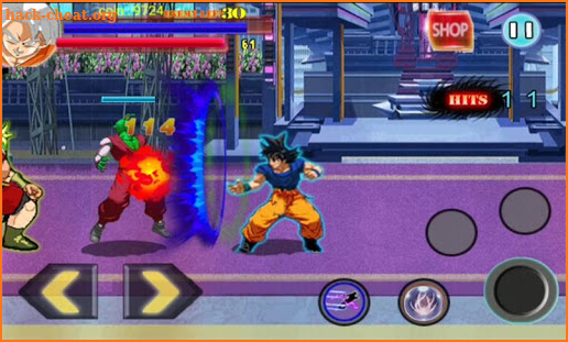 instinct Goku Saiyan Greate Battle screenshot