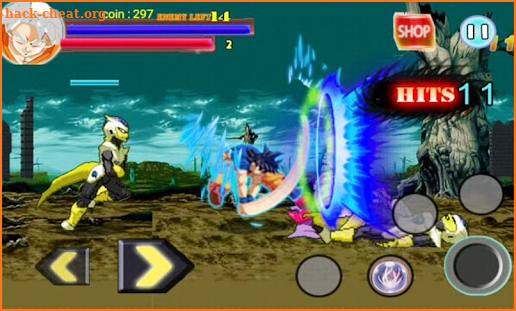 instinct Goku Saiyan Greate Battle screenshot