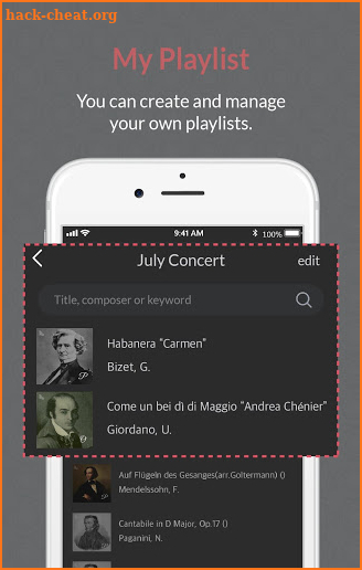 Instream Music screenshot