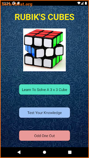 Instruct Rubik Cubes screenshot