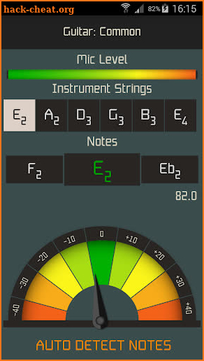 Instrument Tuner Free screenshot