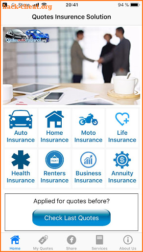 Insurance Quotes Solutions screenshot