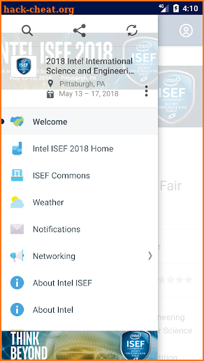 Intel ISEF 2018 screenshot