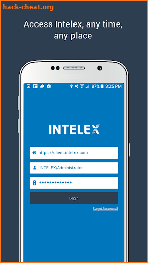 Intelex Mobile screenshot