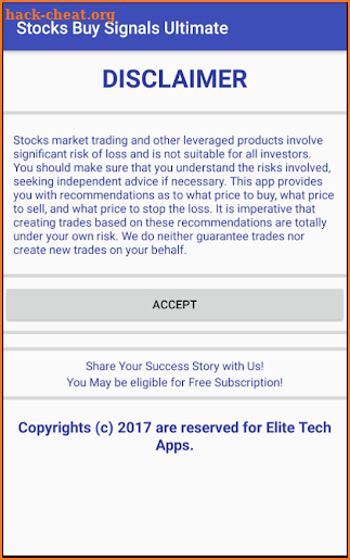 Intelligent Stocks Buy Ultimate screenshot